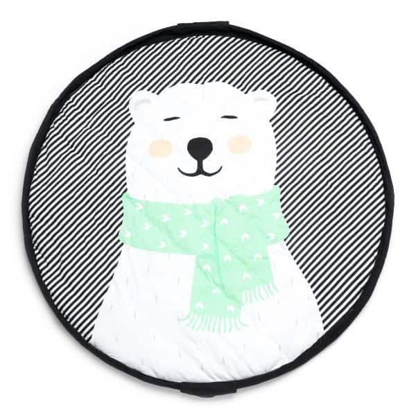 Saco de Arrumação Play&Go Soft 3 em 1 - Urso Polar