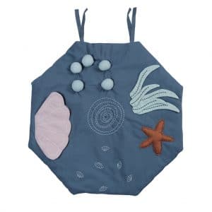 Tapete de atividades para bebé fundo-do-mar