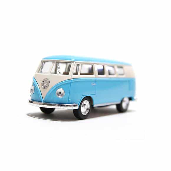 Miniatura VW Combi Clássica 1962 - Azul