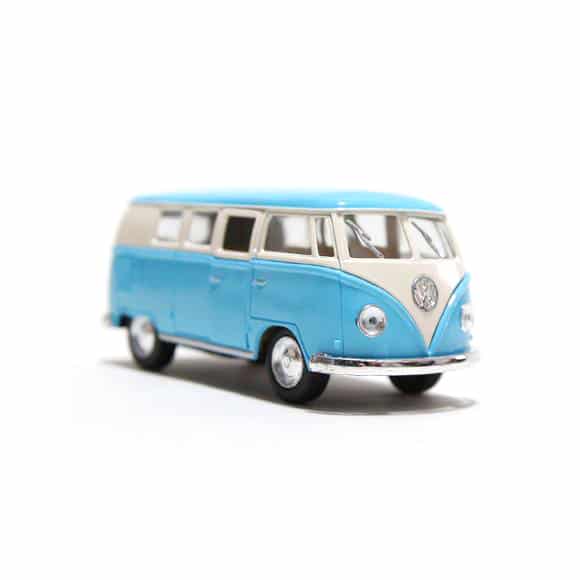 Miniatura VW Combi Clássica 1962 Azul