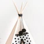 Tenda Tipi com Padrão Polka Dots