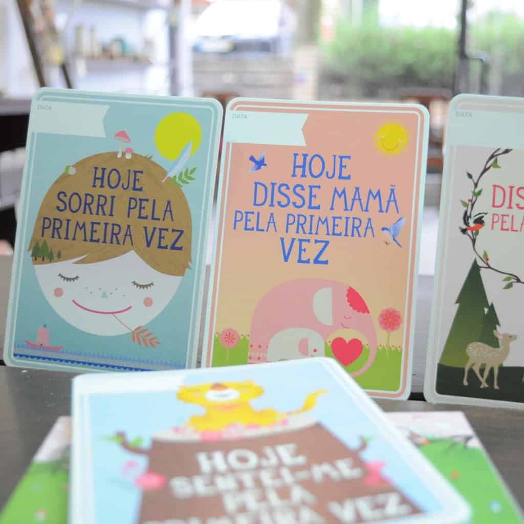 Cartões Primeiro Ano Bebé Milestone (em Português) Cartões Primeiro Ano Bebé Milestone (em Português)