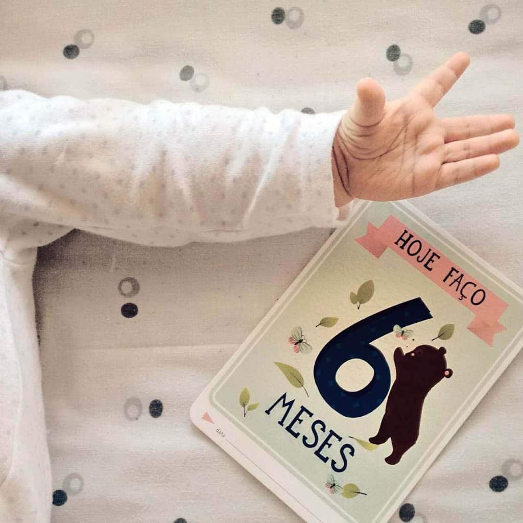 Cartões Primeiro Ano Bebé Milestone (em Português) Cartões Primeiro Ano Bebé Milestone (em Português)