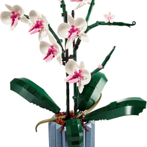 Babystore.pt - Bens para Bebés e Crianças de 0 a 6 Anos LEGO 10311 Orquídea - modelo montado em vaso azul