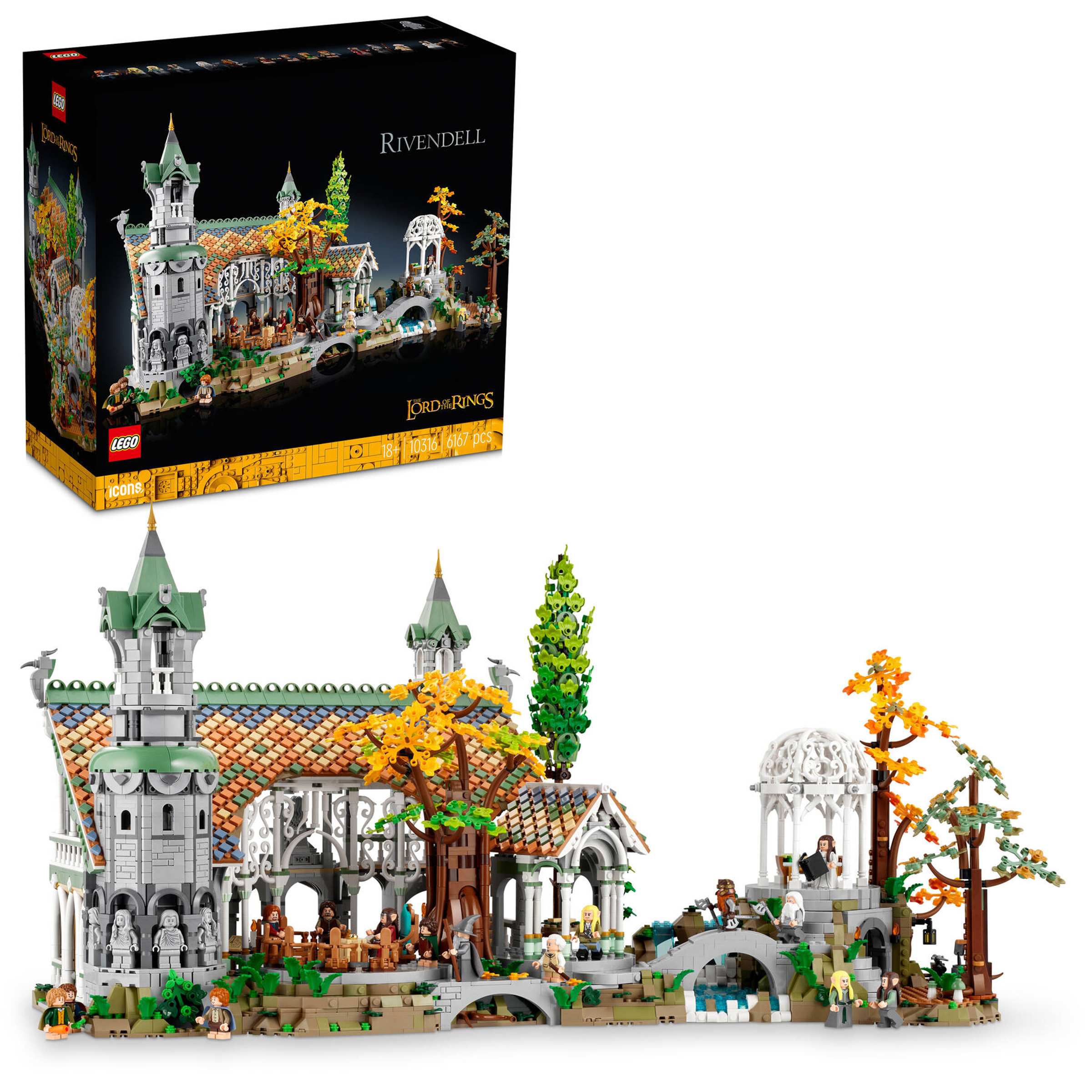 LEGO 10316 - Icons - O Senhor dos Anéis: Rivendell™