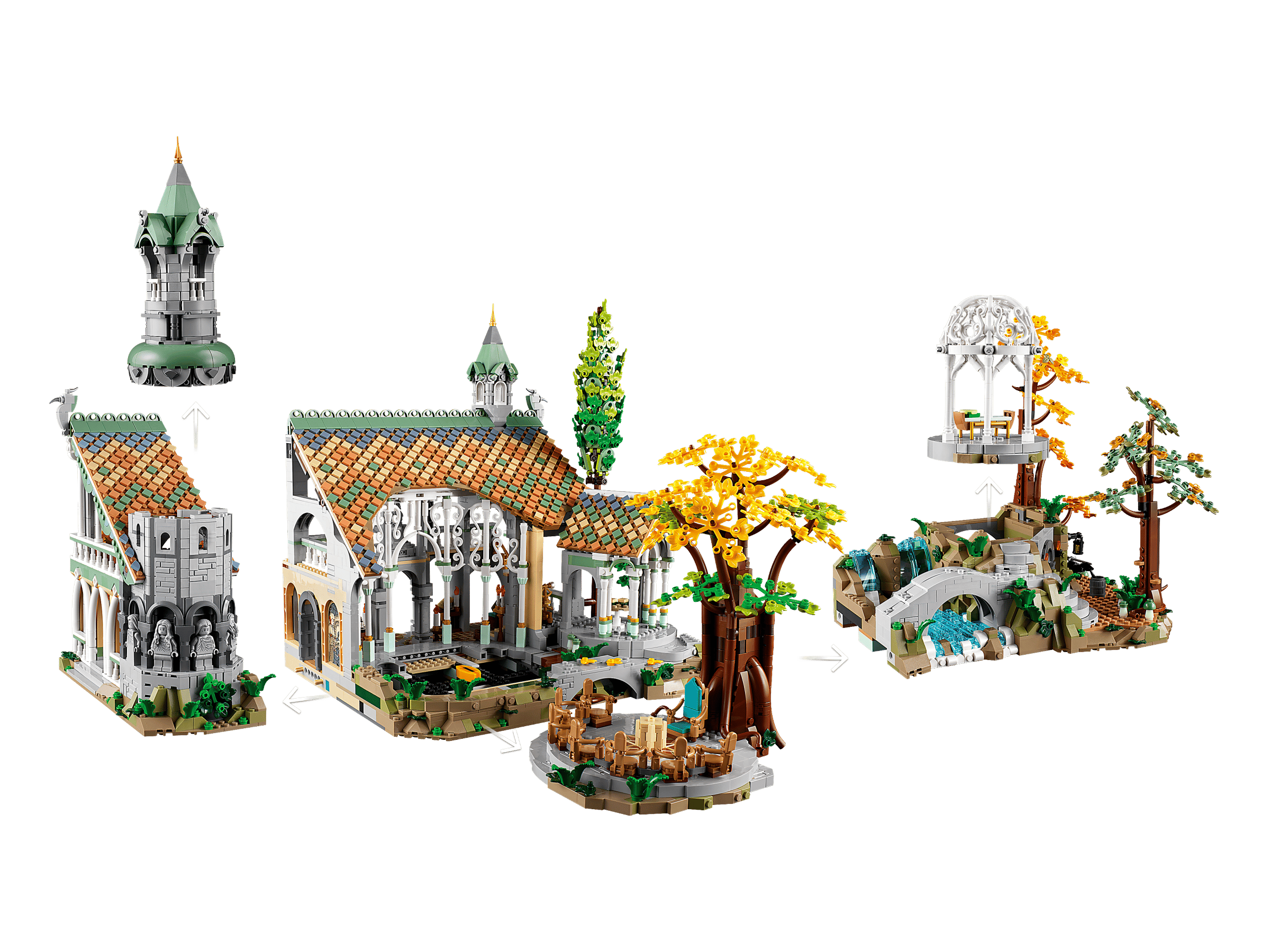 LEGO 10316 - Icons - O Senhor dos Anéis: Rivendell™