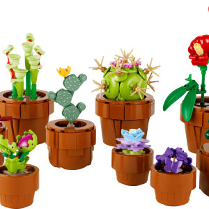 LEGO 10329 Plantas em Miniatura - conjunto de 9 plantas montadas