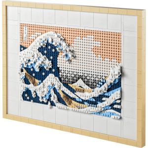 Babystore.pt - Bens para Bebés e Crianças de 0 a 6 Anos LEGO 31208 Hokusai – A Grande Onda - quadro finalizado