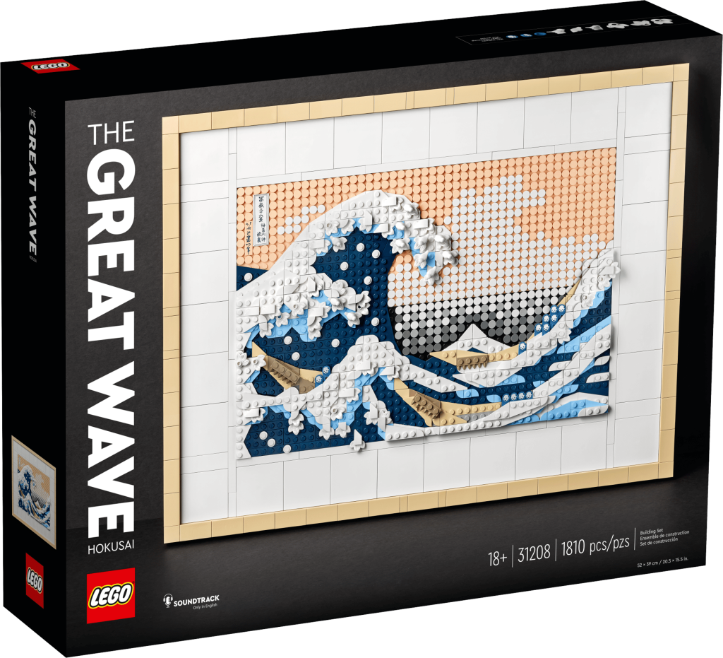 Babystore.pt - Bens para Bebés e Crianças de 0 a 6 Anos LEGO 31208 Hokusai – A Grande Onda - Caixa