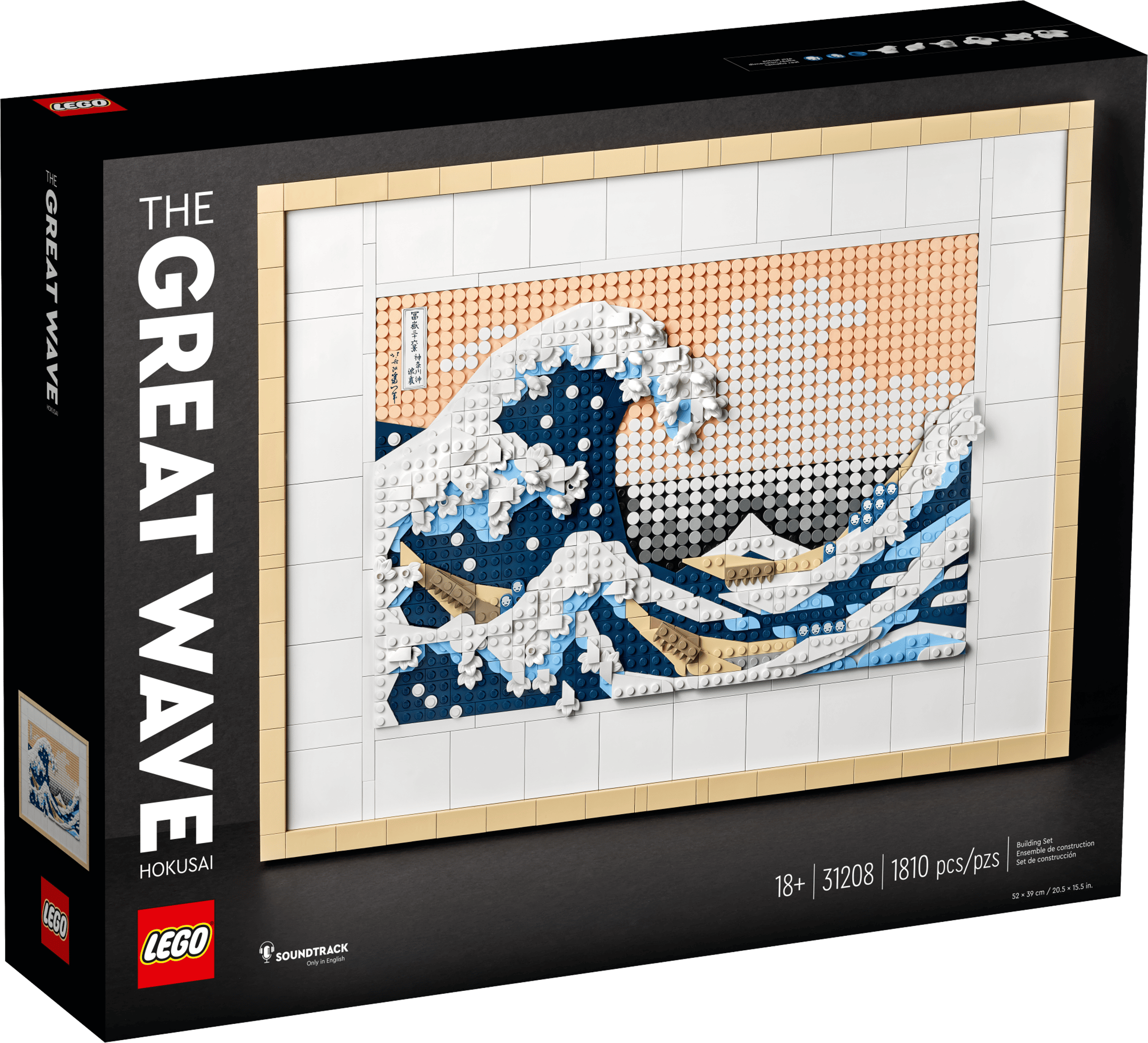 LEGO 31208 - Art - Hokusai – A Grande Onda LEGO 31208 - Art - Hokusai – A Grande Onda