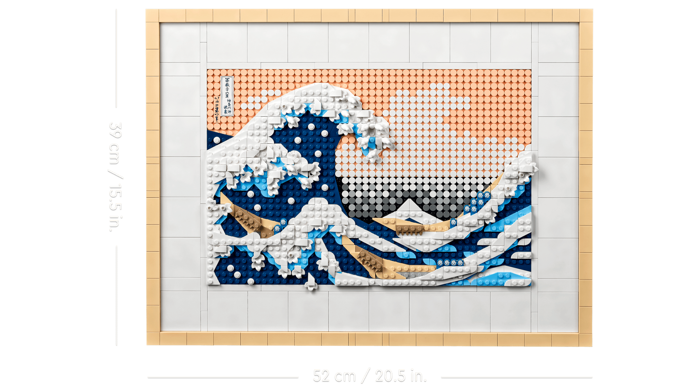 LEGO 31208 - Art - Hokusai – A Grande Onda LEGO 31208 - Art - Hokusai – A Grande Onda