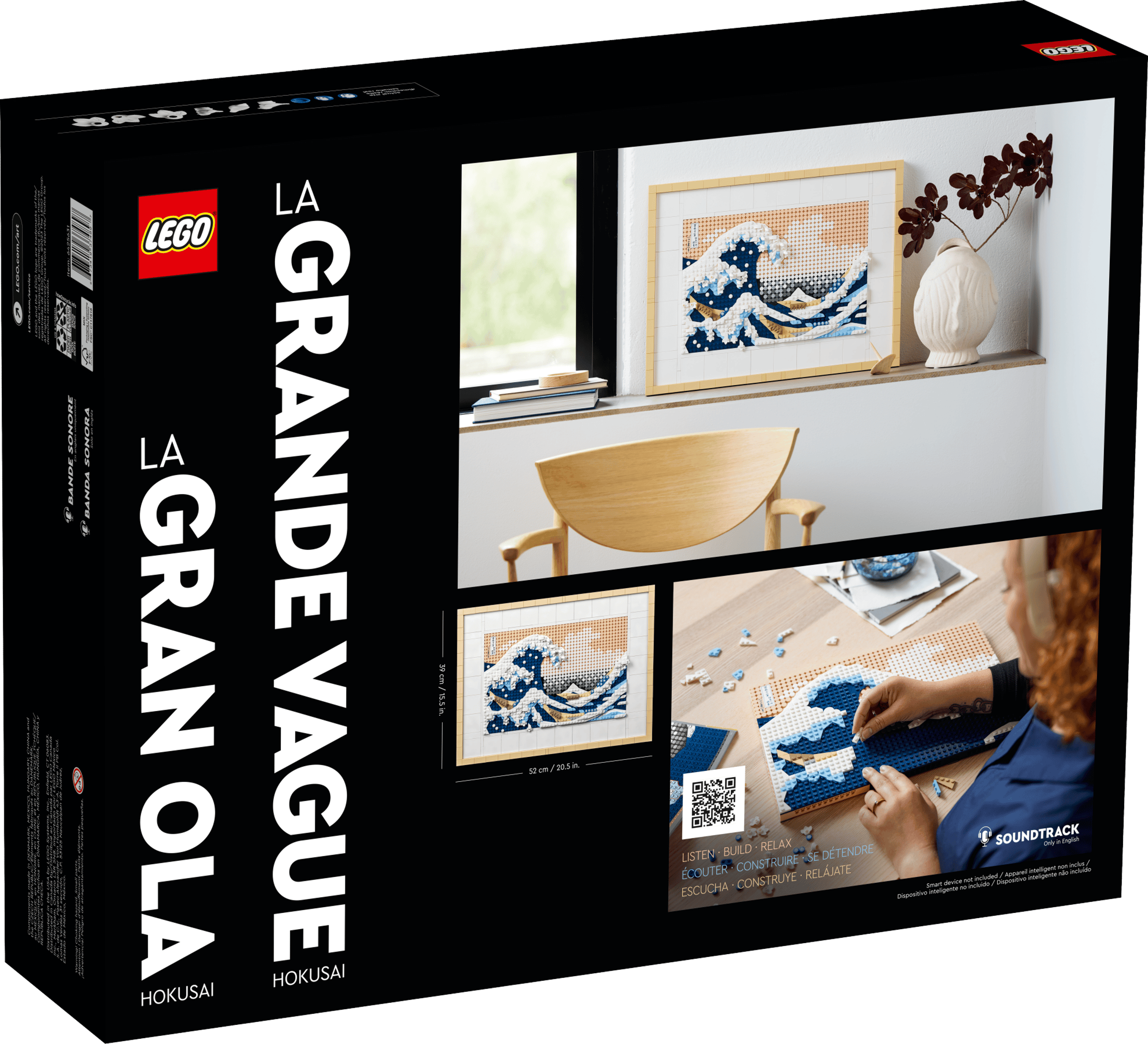 LEGO 31208 - Art - Hokusai – A Grande Onda LEGO 31208 - Art - Hokusai – A Grande Onda