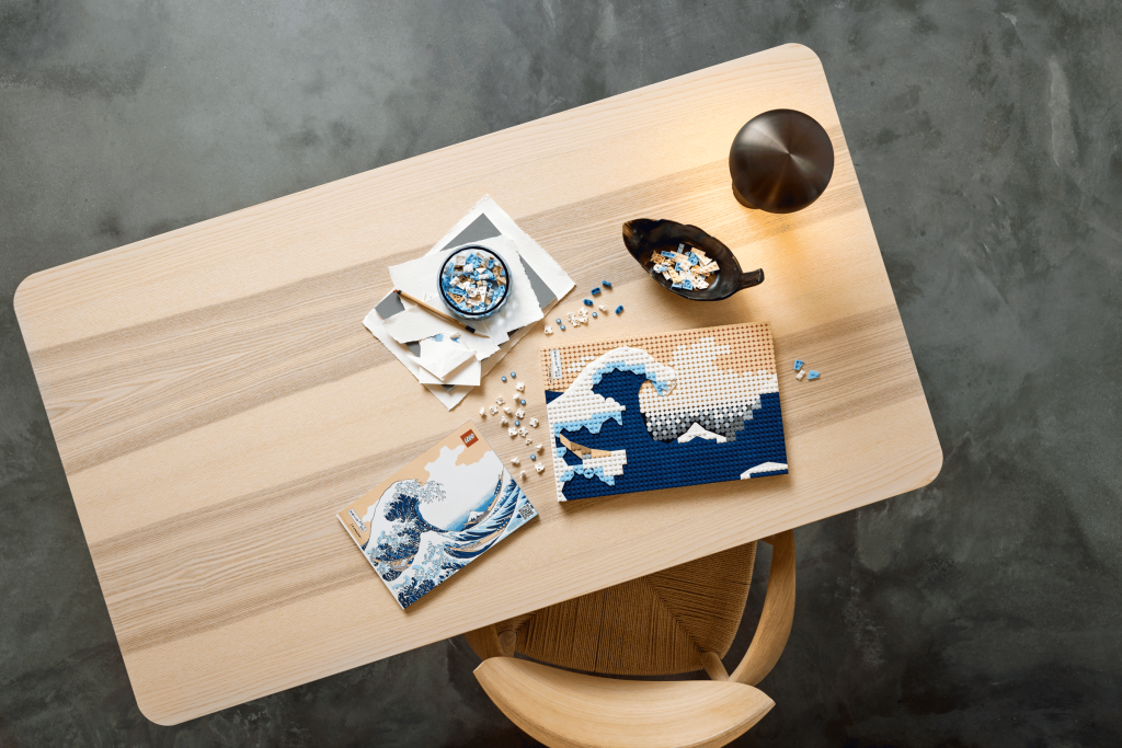 Babystore.pt - Bens para Bebés e Crianças de 0 a 6 Anos LEGO 31208 Hokusai – A Grande Onda - processo construtivo
