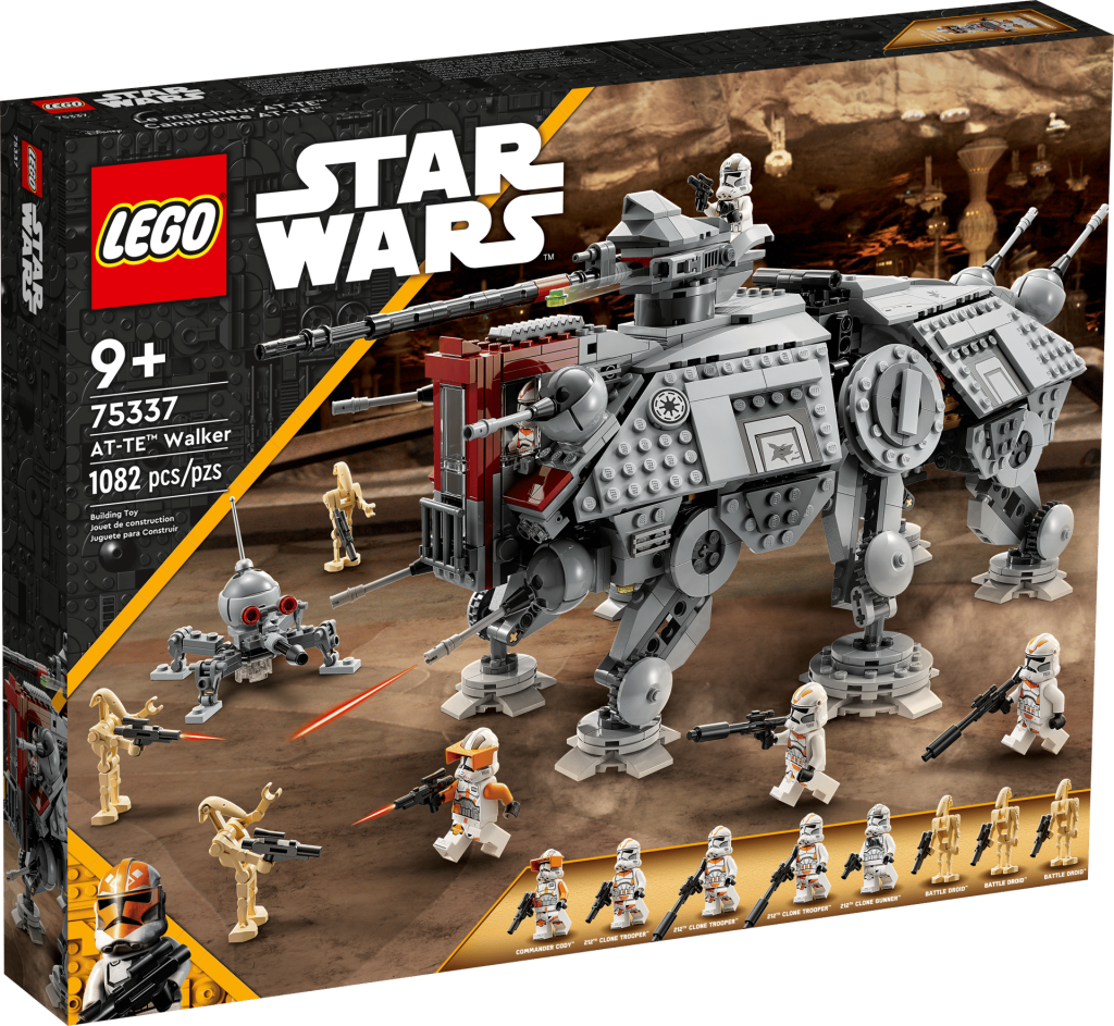 LEGO 75337 Walker AT-TE na caixa original
