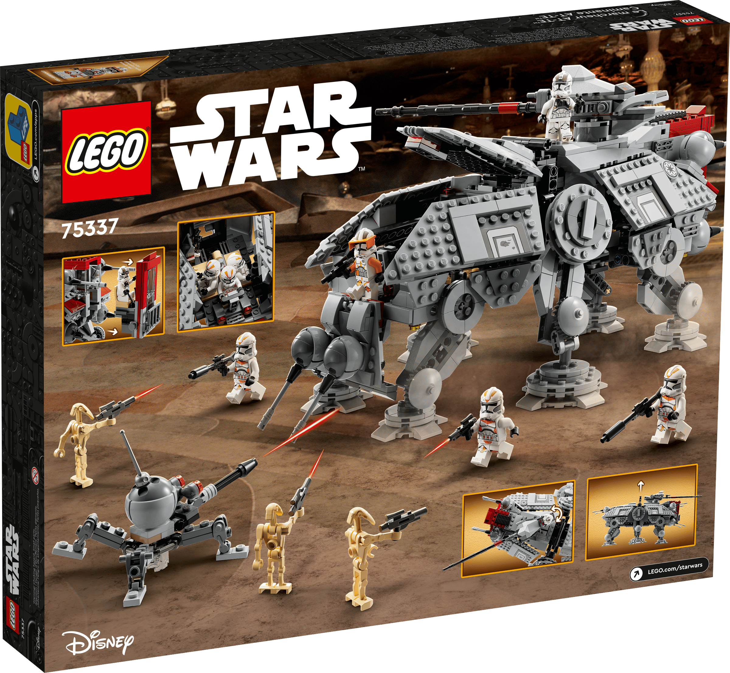 LEGO 75337 - Star Wars - Walker AT-TE