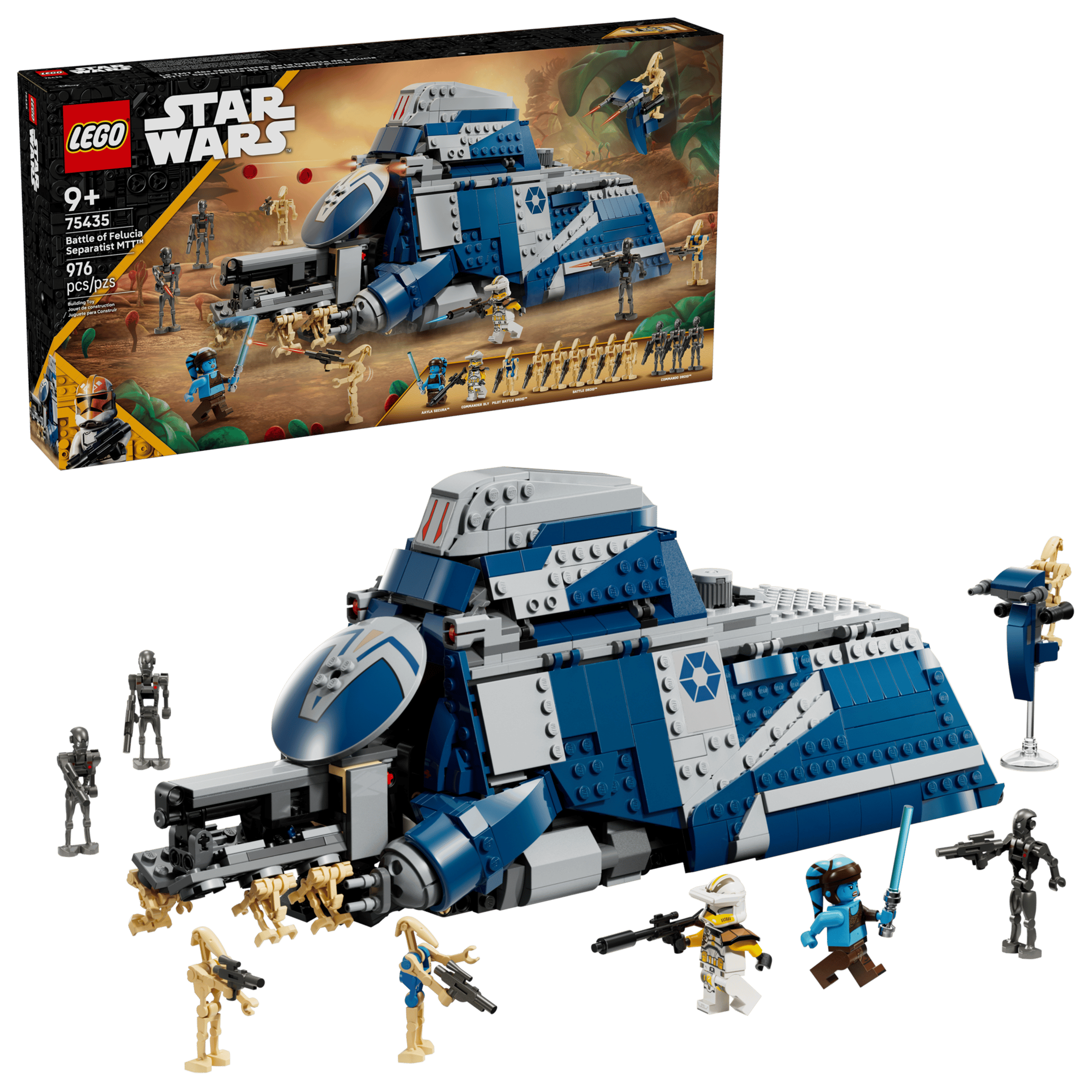 LEGO 75435 - Star Wars - MTT Separatista da Batalha de Felucia LEGO 75435 - Star Wars - MTT Separatista da Batalha de Felucia