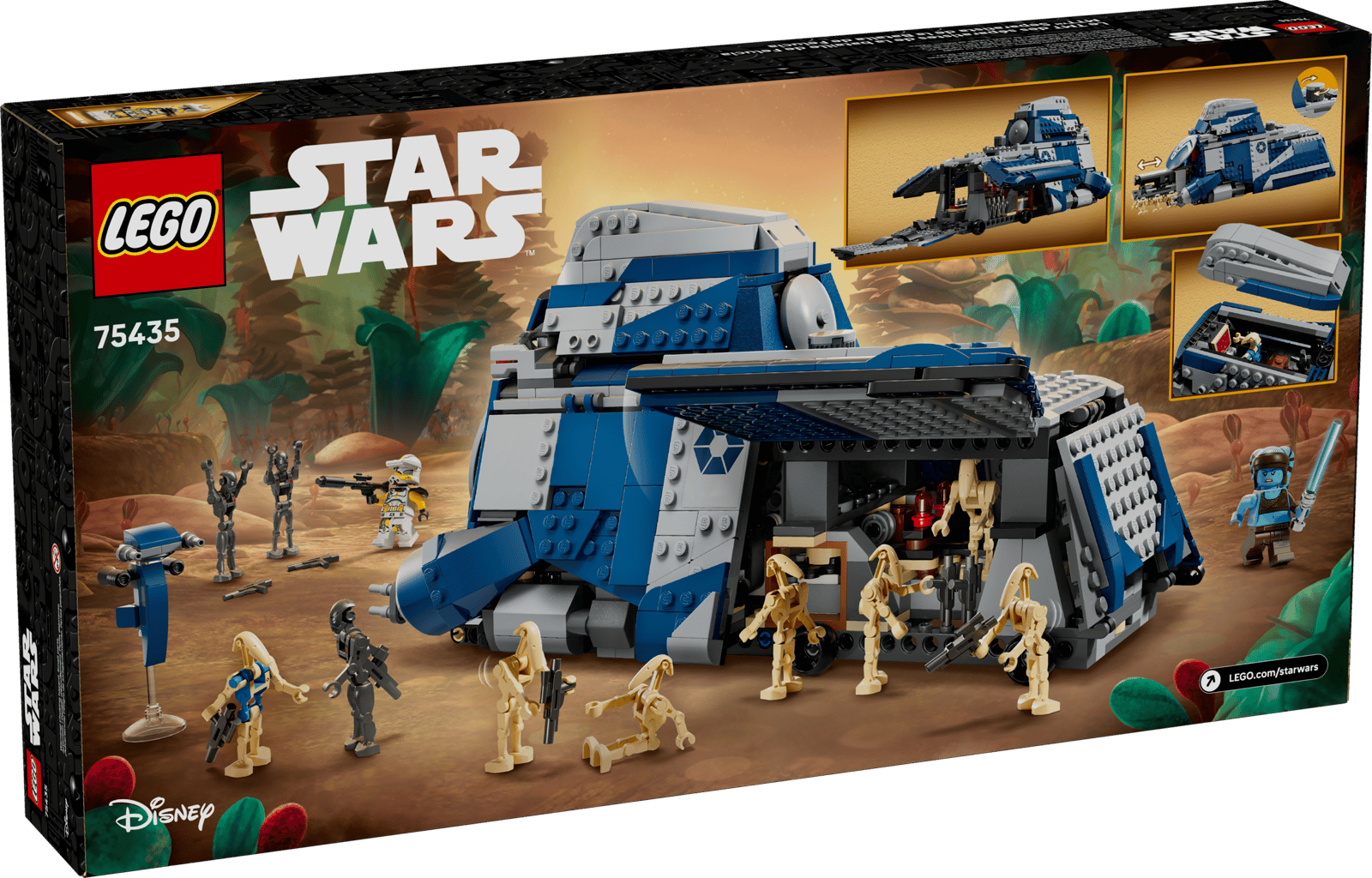 LEGO 75435 - Star Wars - MTT Separatista da Batalha de Felucia LEGO 75435 - Star Wars - MTT Separatista da Batalha de Felucia