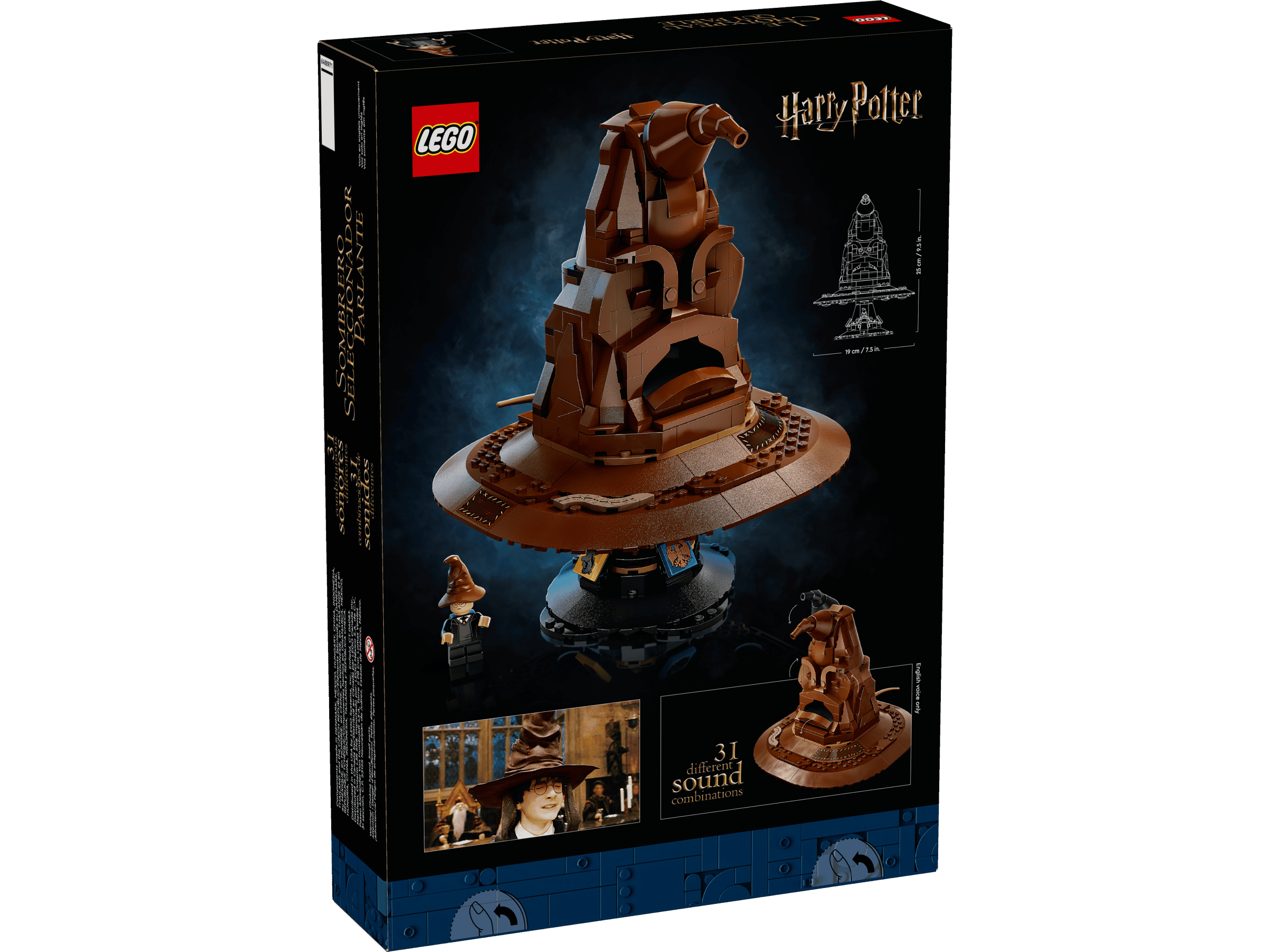 LEGO 76429 - Harry Potter - Chapéu Selecionador Falante LEGO 76429 - Harry Potter - Chapéu Selecionador Falante