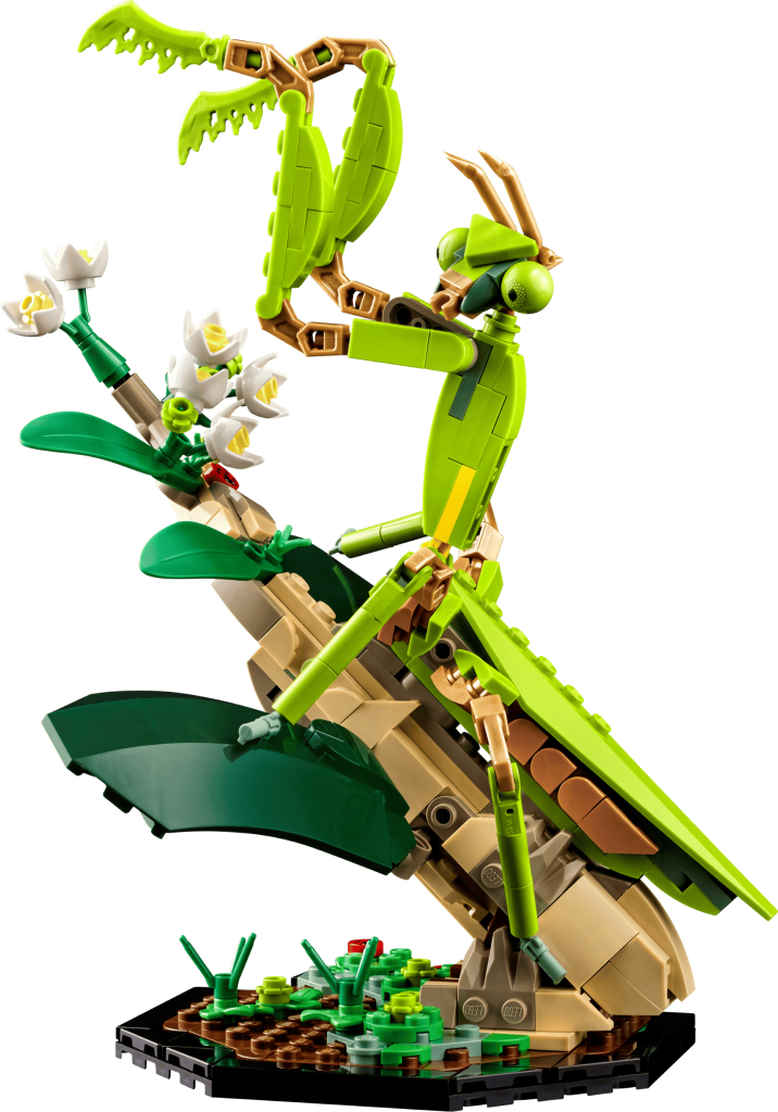 Babystore.pt - Bens para Bebés e Crianças de 0 a 6 Anos LEGO 21342 - Louva-a-deus-chinesa articulado com habitat e joaninha
